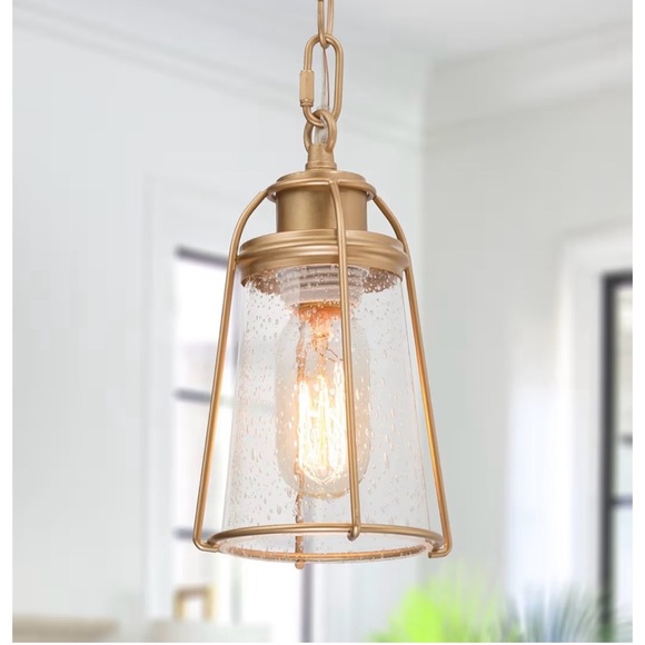 Other - New Elegant Gold Pendant Light Fixture